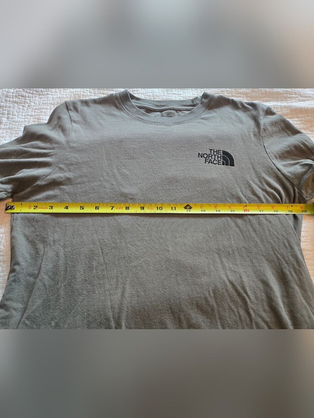The North Face Women's Long Sleeve Crew Shirt - Gray, Size Medium - Picture 3 of 4